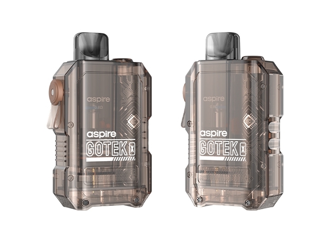 KIT GOTEK X ASPIRE TRANSLUCIDE AMBRE