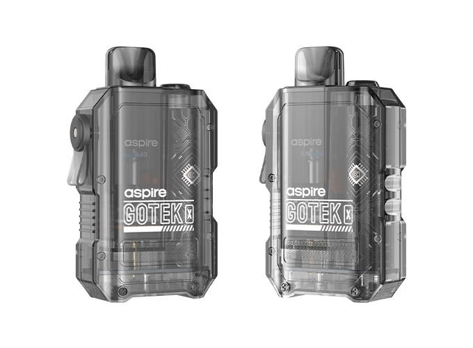 KIT GOTEK X ASPIRE TRANSLUCIDE NOIRE