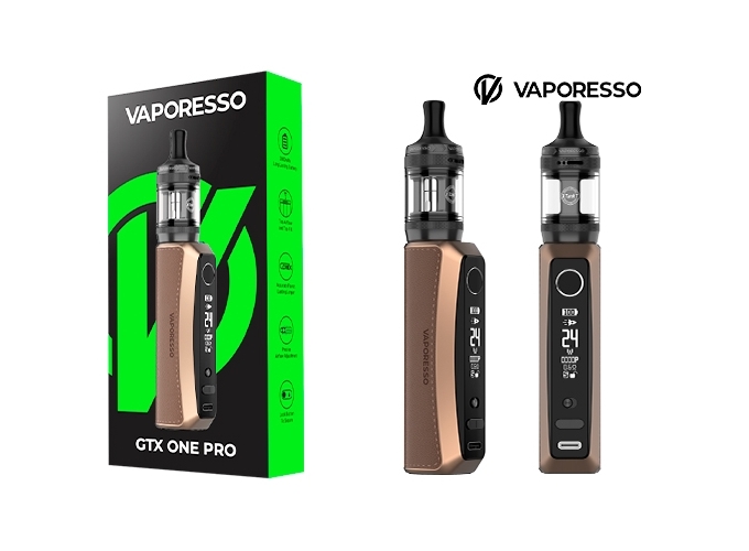 KIT GTX ONE PRO VAPORESSO 3000mAh - BRUN