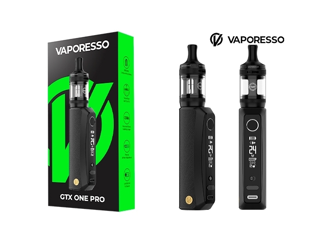 KIT GTX ONE PRO VAPORESSO 3000mAh - NOIRE
