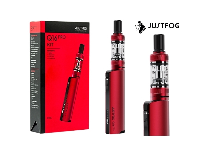 KIT JUSTFOG Q16 PRO ROUGE (1)