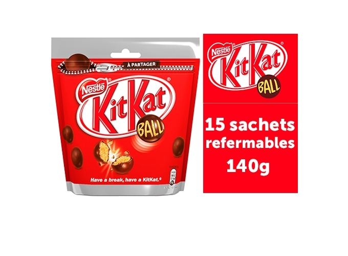 *KIT KAT BALL SACHET  140G  (PR.15)