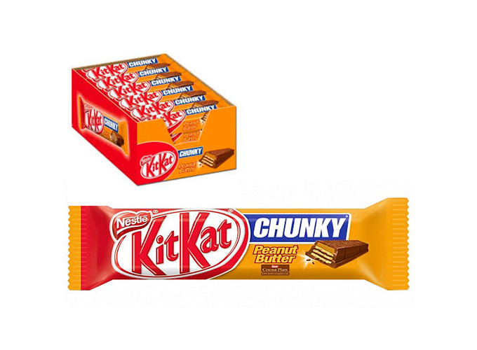 KIT KAT CHUNKY PEANUT BUTTER 42G (BTE.24)