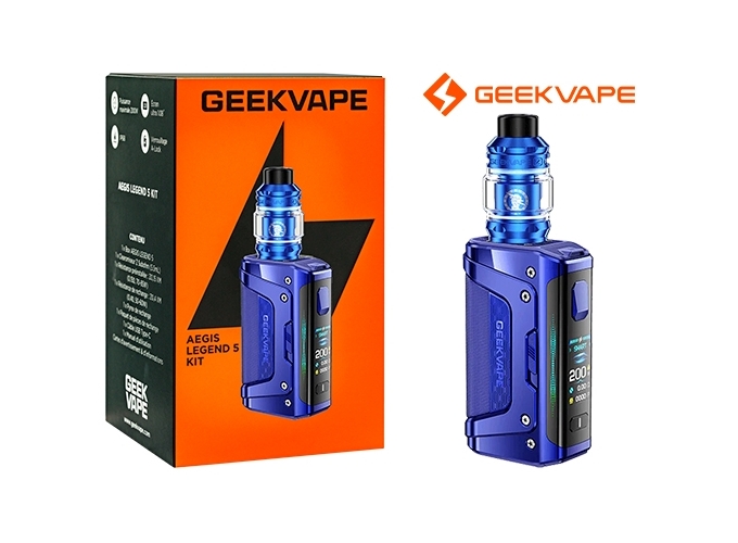 KIT LEGEND 5 GEEKVAP BLUE (ACCUS NON FOURNIS