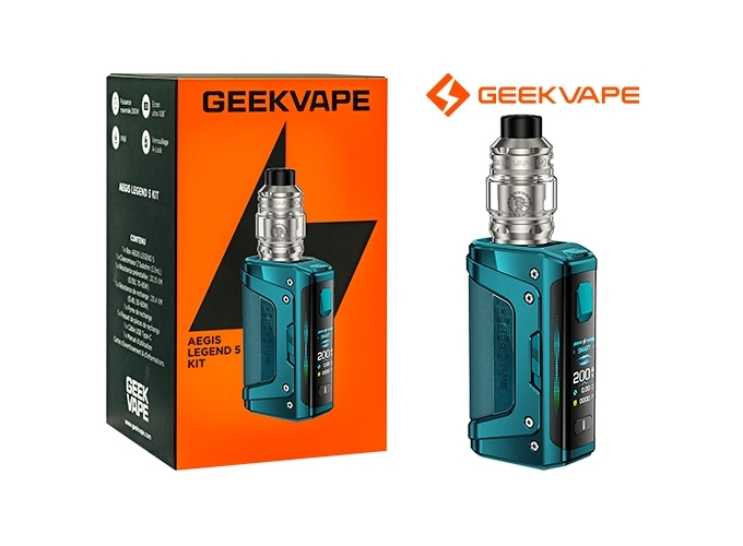 KIT LEGEND 5 GEEKVAP GREEN (ACCUS NON FOURNIS