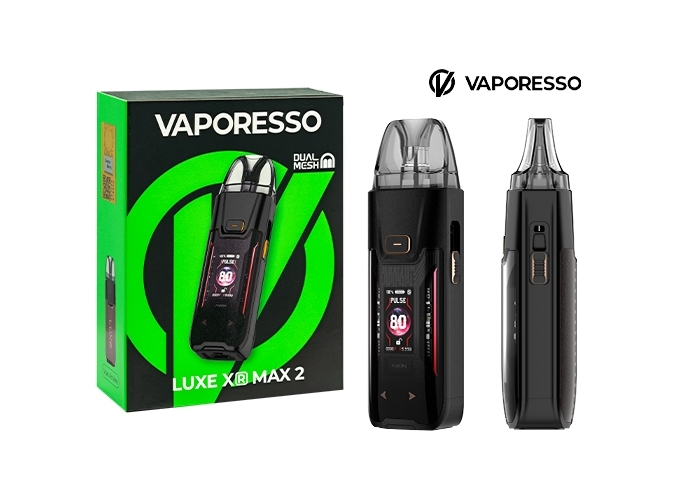 KIT LUXE XR MAX 2 3200 mah BLACK AND GOLD