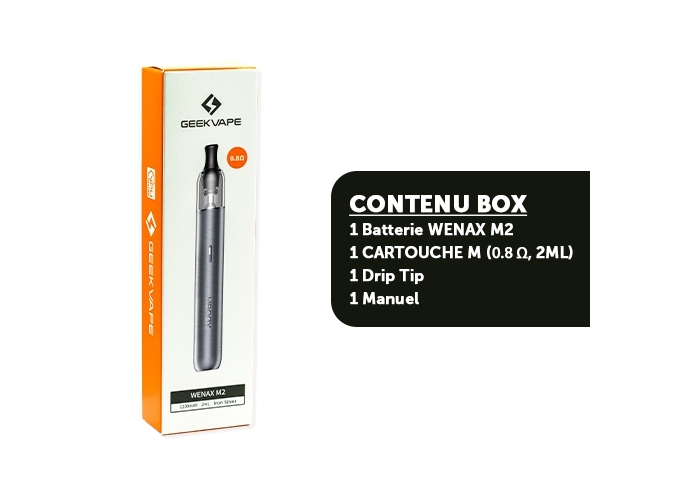 KIT M2 GEEKVAP IRON SILVER