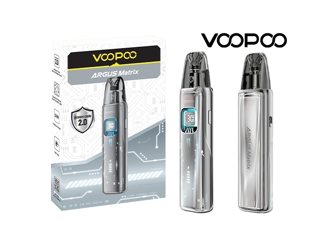 KIT MATRIX VOOPOO 1350 mha ASTRA SILVER
