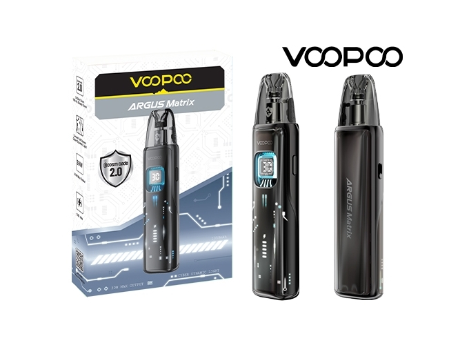 KIT MATRIX VOOPOO 1350 mha CARBON BLACK