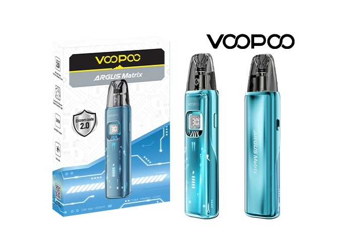 KIT MATRIX VOOPOO 1350 mha IRIS BLUE