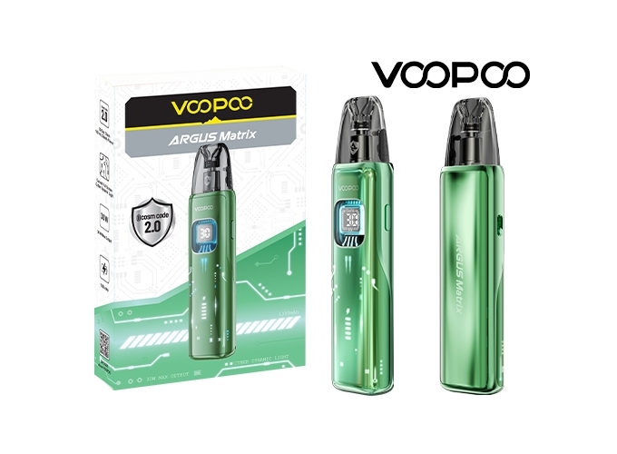 KIT MATRIX VOOPOO 1350 mha LAKE GREEN