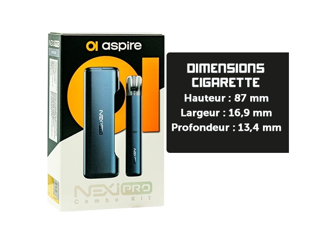 KIT NEXI PRO 2000 Mha ASPIRE BLEUE