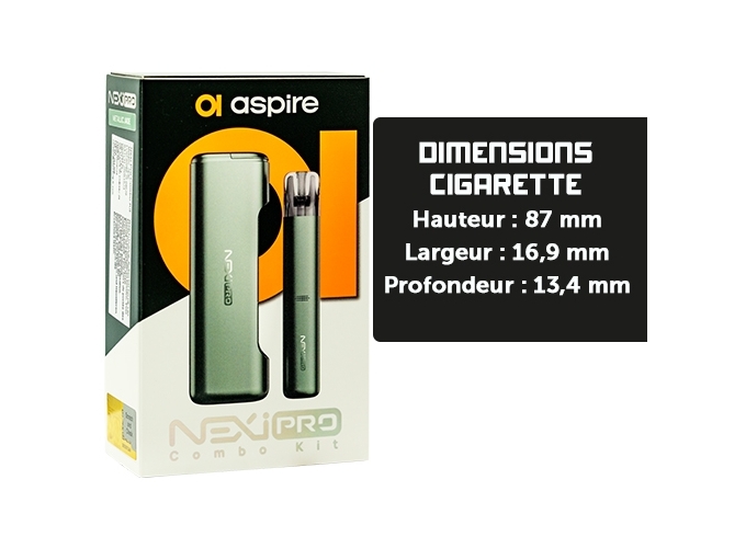 KIT NEXI PRO 2000 Mha ASPIRE METALIC JADE