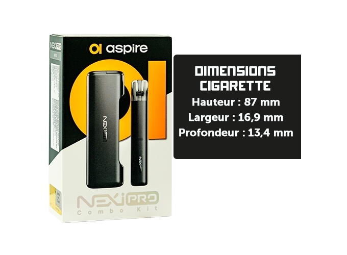 KIT NEXI PRO 2000 Mha ASPIRE NOIRE