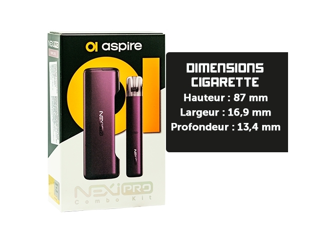 KIT NEXI PRO 2000 Mha ASPIRE PURPLE