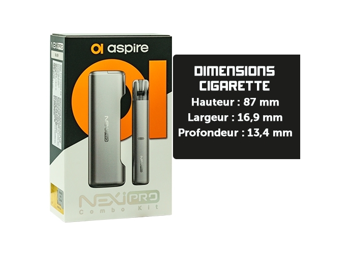KIT NEXI PRO 2000 Mha ASPIRE SILVER