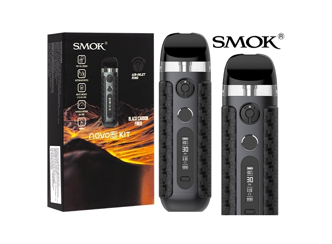 KIT NOVO 5 SMOKTECH BLACK
