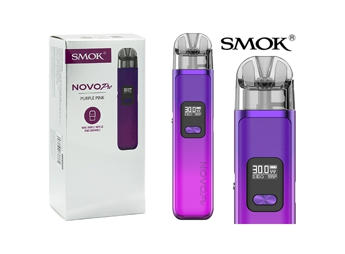 KIT NOVO PRO SMOKTECH ROSE VIOLETTE