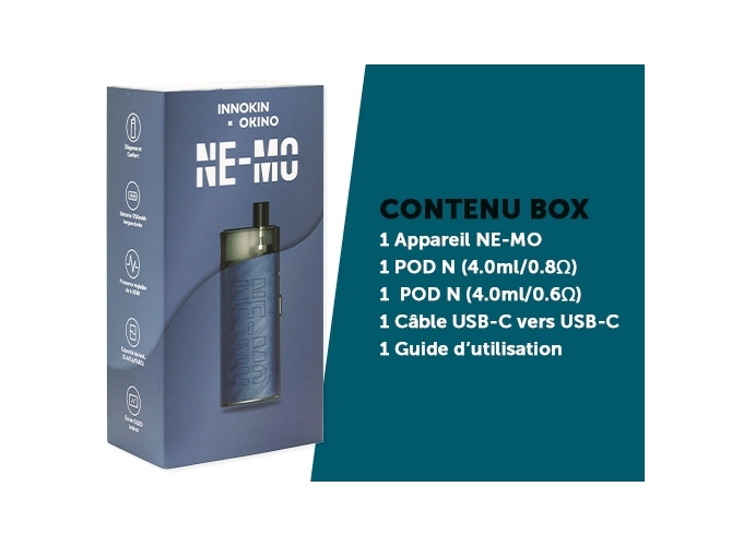 KIT  OKINO NEMO INNOKIN BLEU MARINE