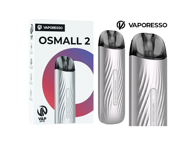 KIT OSMALL 2 VAPORESSO SILVER