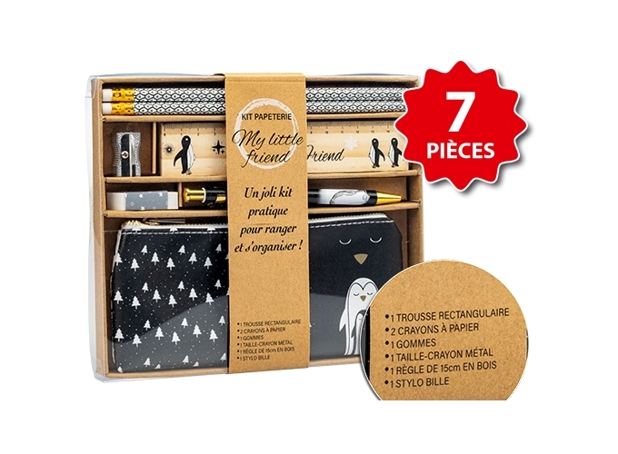 KIT PAPETERIE 7 PIECES MY LITTLE FRIEND (1)