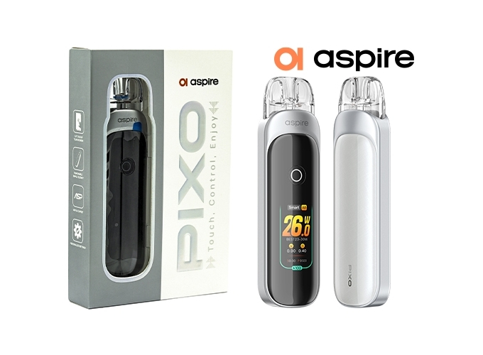 KIT PIXO ASPIRE ICE SILVER 1100 Mha