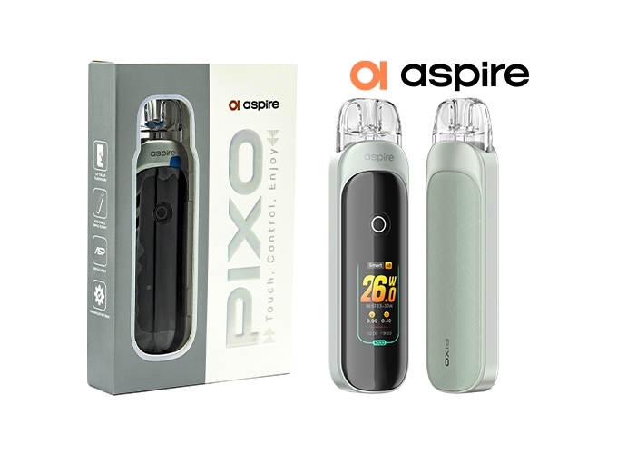 KIT PIXO ASPIRE SAGE GREEN 1100 Mha