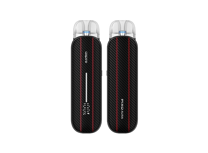 KIT PIXO AURA ASPIRE CARBON BLACK 1300 Mha