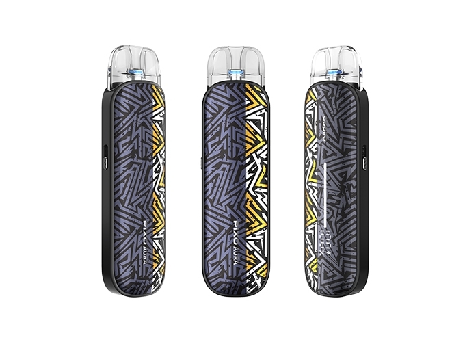 KIT PIXO AURA ASPIRE GRAFITI GREY 1300 Mha