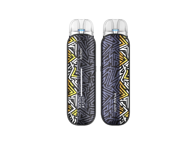 KIT PIXO AURA ASPIRE GRAFITI GREY 1300 Mha