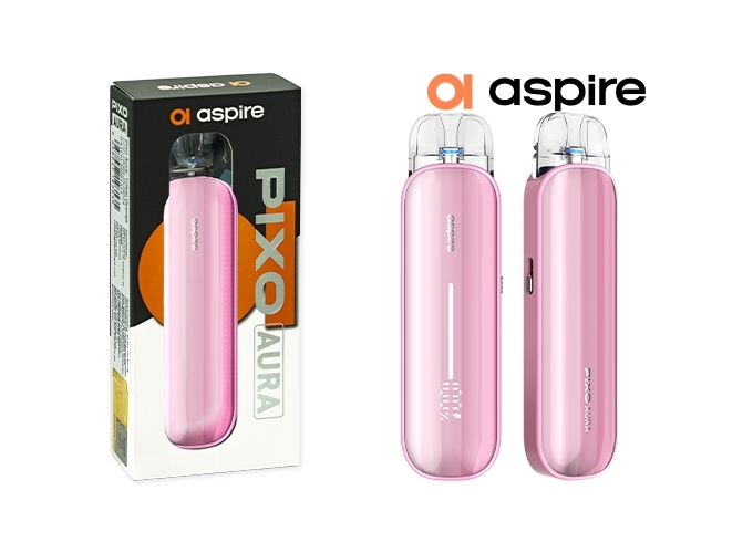 KIT PIXO AURA ASPIRE SAKURA PINK 1300 Mha