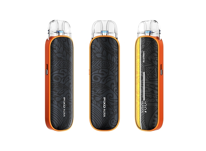 KIT PIXO AURA ASPIRE TRIBAL ORANGE 1300 Mha
