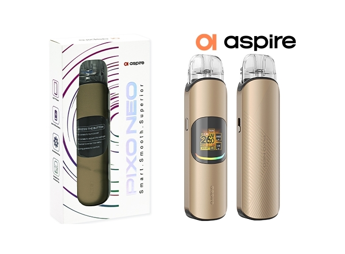 KIT PIXO NEO ASPIRE LIGHT BROWN 1300 Mha