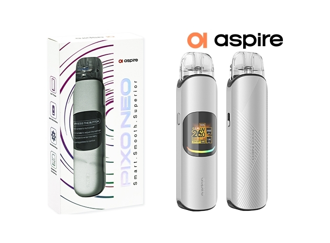 KIT PIXO NEO ASPIRE SILVER 1300 Mha