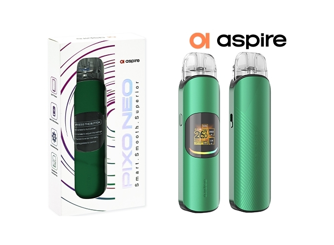 KIT PIXO NEO ASPIRE VERTE 1300 Mha