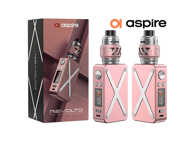 KIT REVOLTO ASPIRE CHROME PINK
