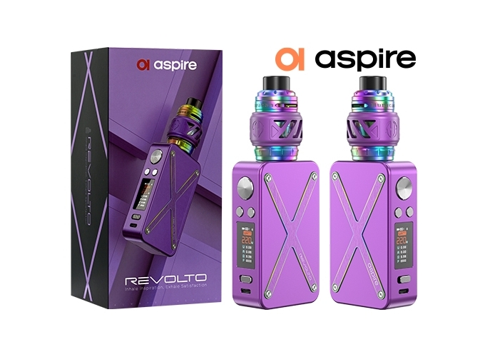 KIT REVOLTO ASPIRE PURPLE RAIMBOW