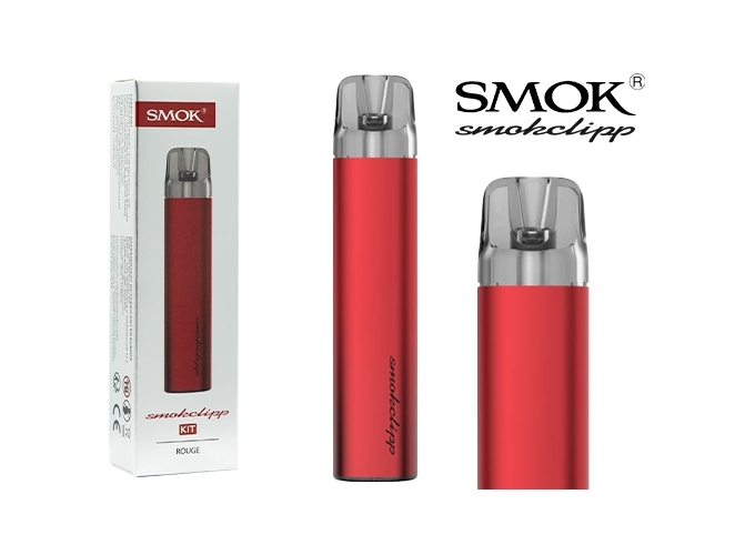 KIT SMOKCLIPP ROUGE 600 mah