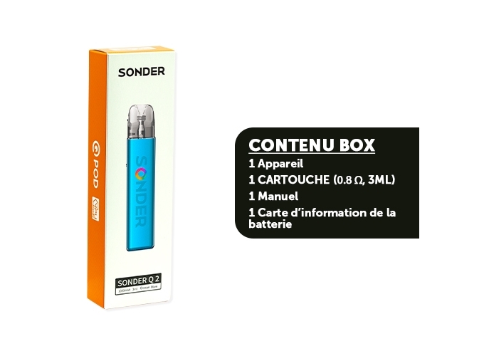 KIT SONDER Q2 GEEKVAP OCEAN BLUE