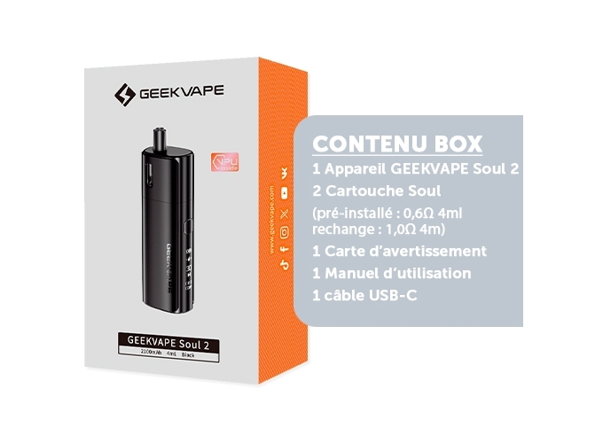 KIT SOUL 2 GEEKVAP BLACK