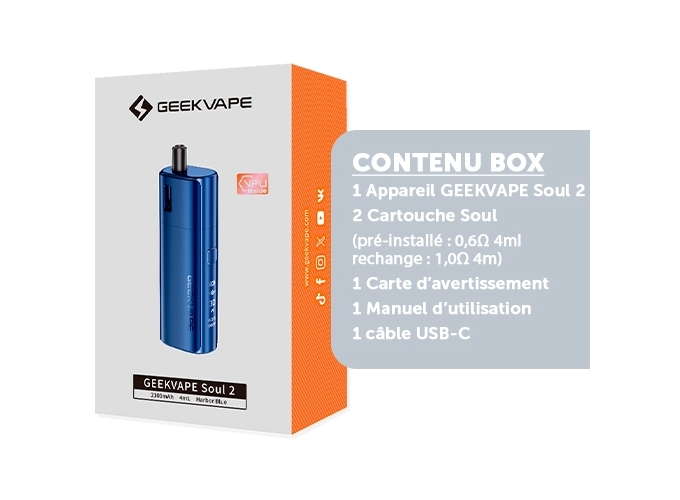 KIT SOUL 2 GEEKVAP BLEU