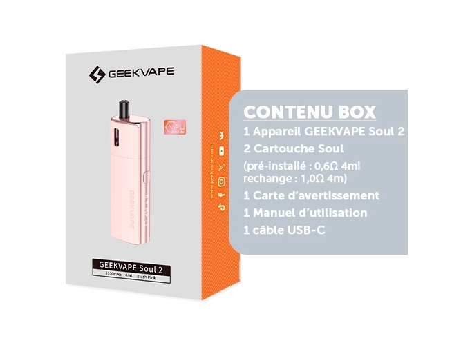 KIT SOUL 2 GEEKVAP ROSE
