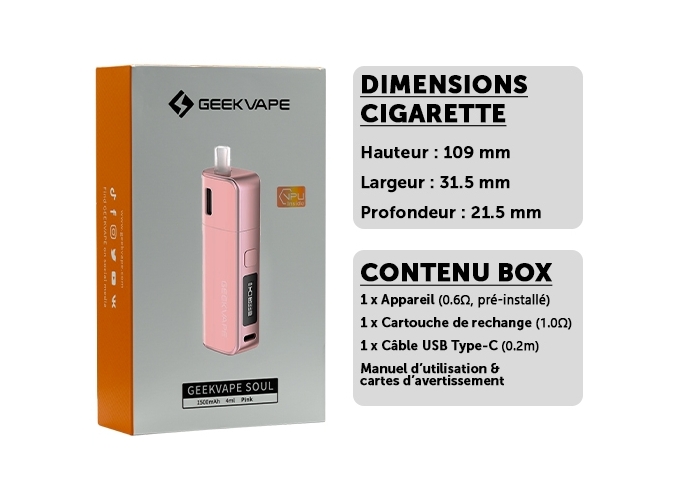 KIT SOUL GEEKVAP ROSE