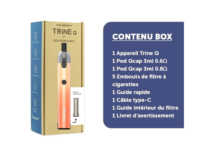 KIT TRINE Q INNOKIN JAUNE ET ORANGE