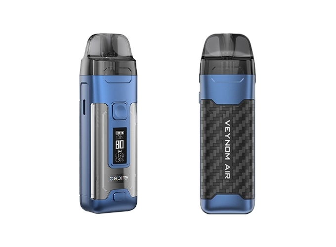 KIT VEYNOM AIR ASPIRE CARBON BLUE 2800 mha