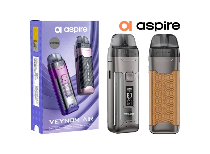 KIT VEYNOM AIR ASPIRE GUNMETAL 2800 mha