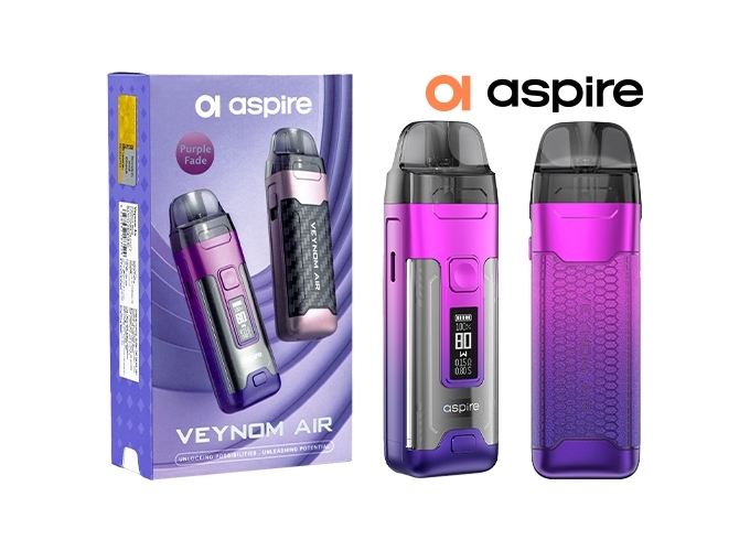 KIT VEYNOM AIR ASPIRE VIOLETTE 2800 mha