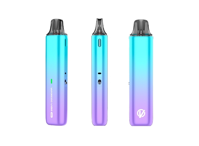 KIT VIBE SE VAPORESSO 1100 MHA BLEU ET VIOLETTE