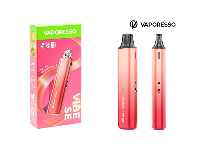KIT VIBE SE VAPORESSO 1100 MHA ROUGE