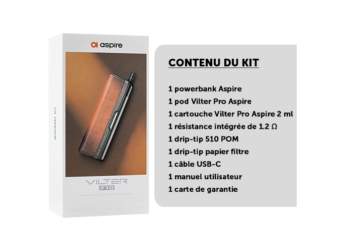 KIT VILTER PRO GUNMETAL et BROWN 450 mha 1600 mha